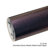 CARLIKE CL-CE-08 Chameleon Electro Metallic Matte Purple Copper Vinyl