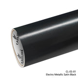 CARLIKE CL-ES-01 Vinilo negro satinado electrometálico 