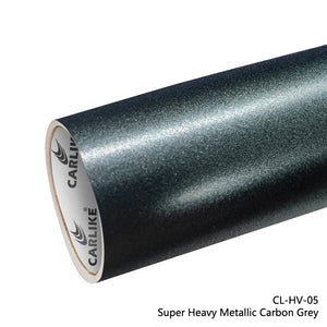 CARLIKE CL-HV-05 Super Heavy Metallic Carbon Grey Vinyl