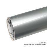 CARLIKE CL-LM-01 Liquid Metallic Aluminum Silver Vinyl
