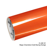 CARLIKE CL-MC-01 Magic Chameleon Gold Racing Orange Vinyl