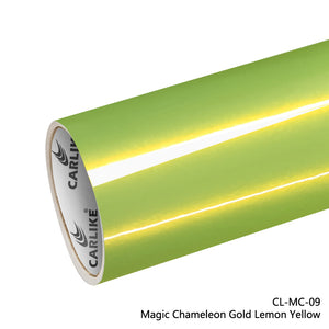 CARLIKE CL-MC-09 Magic Chameleon Gold Lemon Yellow Vinyl