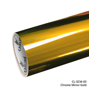 CARLIKE CL-SCM-03 Vinilo dorado espejo cromado