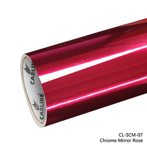 CARLIKE CL-SCM-07 Vinilo rosa espejo cromado