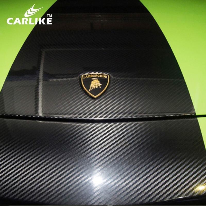 CARLIKE CL-5DCF-02 5D Carbon Fiber Small Texture Black Vinyl - CARLIKE WRAP