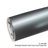 CARLIKE CL-AM-09P Ambilight Metallic Satin Carpi Grey Purple Vinyl (PET Air Release Paper) - CARLIKE WRAP