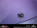 CARLIKE CL-AM-09P Ambilight Metallic Satin Carpi Grey Purple Vinyl PET Liner - CARLIKE WRAP
