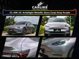 CARLIKE CL-AM-10 Ambilight Metallic Gloss Carpi Grey Purple Vinyl - CARLIKE WRAP