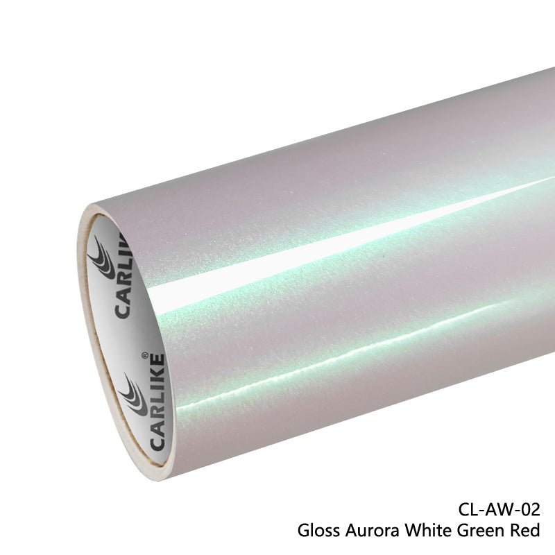 Gloss Aurora White Green Red Vinyl Wrapping Supply – CARLIKE WRAP