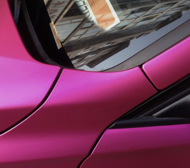 CARLIKE CL-CM-03 Chrome Matte Rose Red Vinyl - CARLIKE WRAP