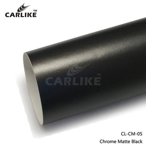 CARLIKE CL-CM-05 Chrome Matte Black Vinyl - CARLIKE WRAP