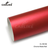 CARLIKE CL-CM-06 Chrome Matte Red Vinyl - CARLIKE WRAP
