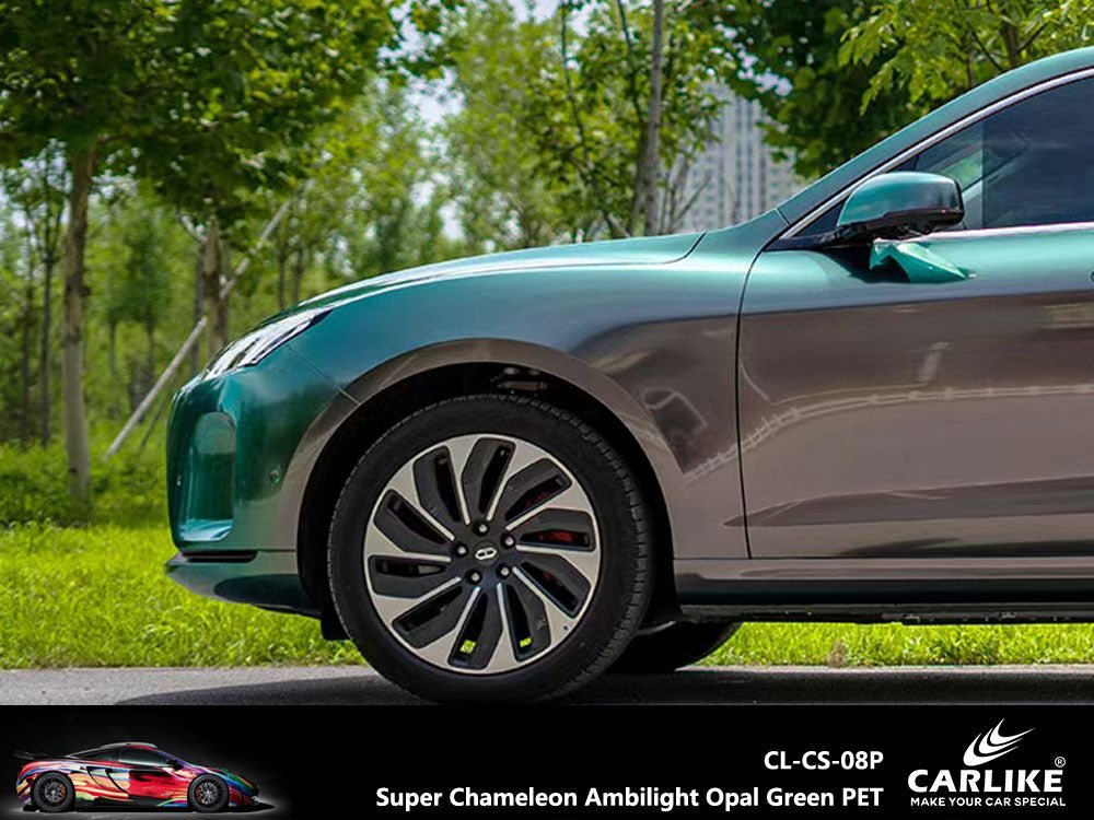 CARLIKE CL-CS-08P Super Chameleon Ambilight Opal Green Vinyl PET Liner - CARLIKE WRAP