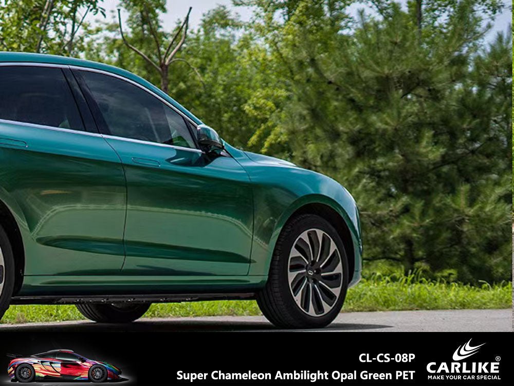 CARLIKE CL-CS-08P Super Chameleon Ambilight Opal Green Vinyl PET Liner - CARLIKE WRAP
