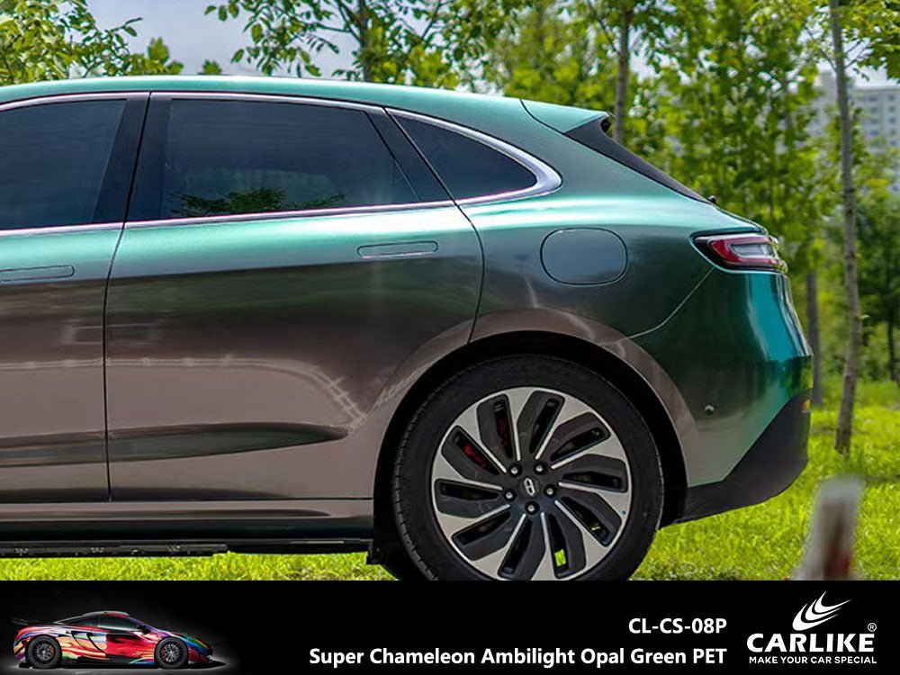 CARLIKE CL-CS-08P Super Chameleon Ambilight Opal Green Vinyl PET Liner - CARLIKE WRAP