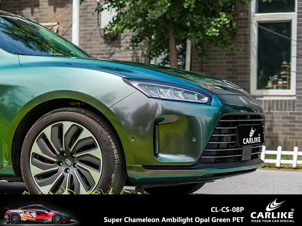CARLIKE CL-CS-08P Super Chameleon Ambilight Opal Green Vinyl PET Liner - CARLIKE WRAP