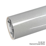 CARLIKE CL-DC-02 Diamond Crystal White Vinyl - CARLIKE WRAP
