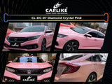 CARLIKE CL-DC-07 Diamond Crystal Pink Vinyl - CARLIKE WRAP