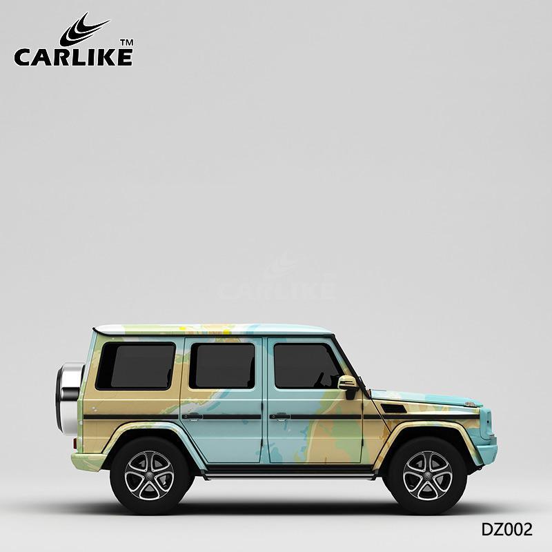 CARLIKE CL-DZ002 Pattern Map Painting High-precision Printing Customized Car Vinyl Wrap - CARLIKE WRAP