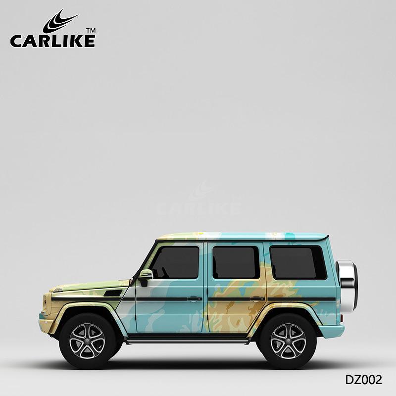 CARLIKE CL-DZ002 Pattern Map Painting High-precision Printing Customized Car Vinyl Wrap - CARLIKE WRAP