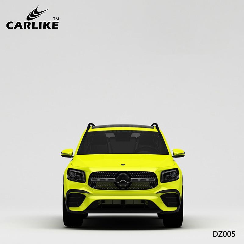 CARLIKE CL-DZ005 Pattern Yellow and Black Painting High-precision Printing Customized Car Vinyl Wrap - CARLIKE WRAP