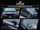 CARLIKE CL-EG-01 Electro Metallic Gloss Black Gold Vinyl - CARLIKE WRAP