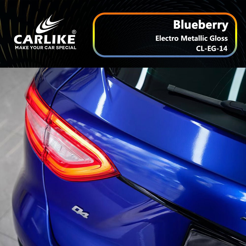 CARLIKE CL-EG-14 Electro Metallic Gloss Blueberry Vinyl - CARLIKE WRAP