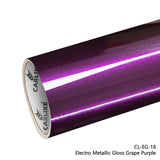 CARLIKE CL-EG-18 Electro Metallic Gloss Grape Purple Vinyl - CARLIKE WRAP