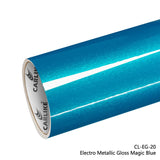 CARLIKE CL-EG-20 Electro Metallic Gloss Magic Blue Vinyl - CARLIKE WRAP