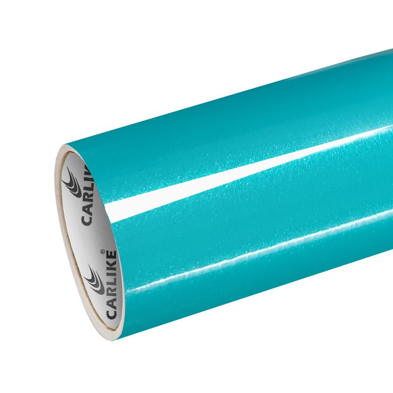CARLIKE CL-EG-21 Electro Metallic Gloss Lake Blue Vinyl - CARLIKE WRAP