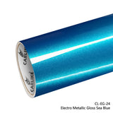 CARLIKE CL-EG-24 Electro Metallic Gloss Sea Blue Vinyl - CARLIKE WRAP