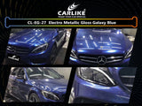 CARLIKE CL-EG-27 Electro Metallic Gloss Galaxy Blue Vinyl - CARLIKE WRAP