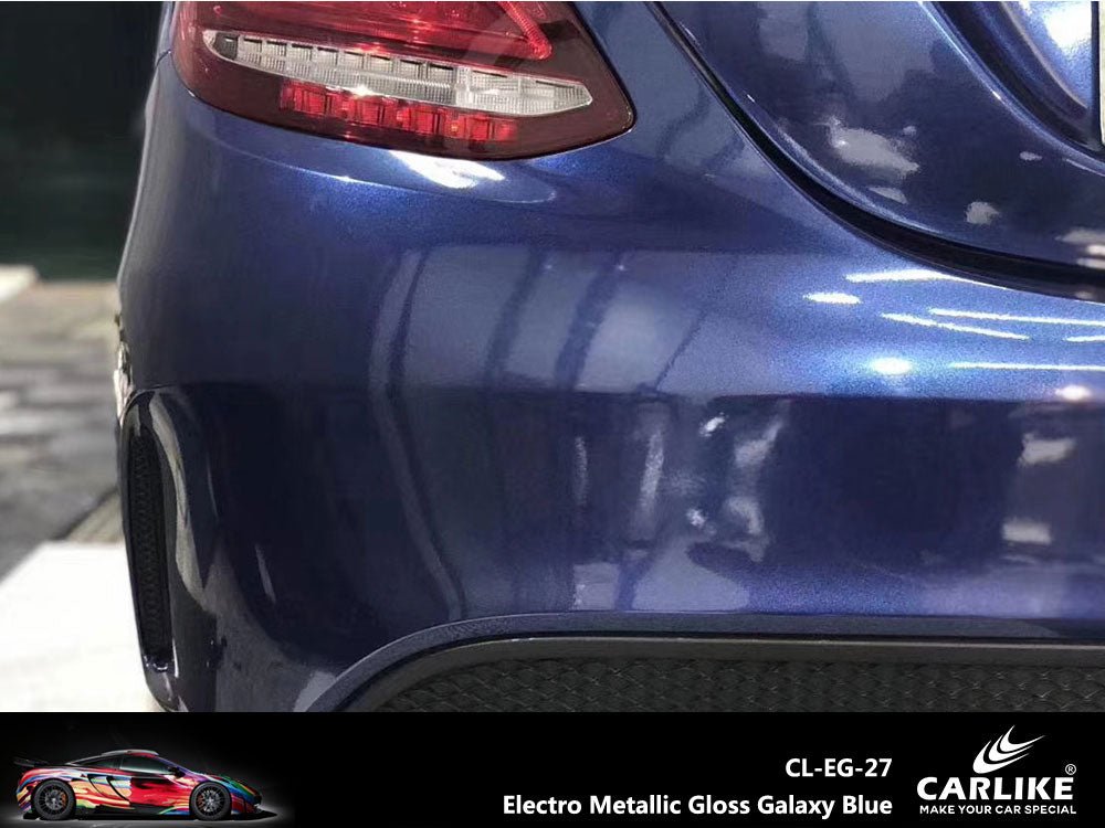 CARLIKE CL-EG-27 Electro Metallic Gloss Galaxy Blue Vinyl - CARLIKE WRAP