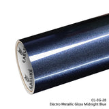 CARLIKE CL-EG-28 Electro Metallic Gloss Midnight Blue Vinyl - CARLIKE WRAP