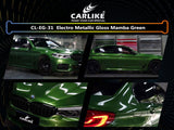 CARLIKE CL-EG-31 Electro Metallic Gloss Mamba Green Vinyl - CARLIKE WRAP