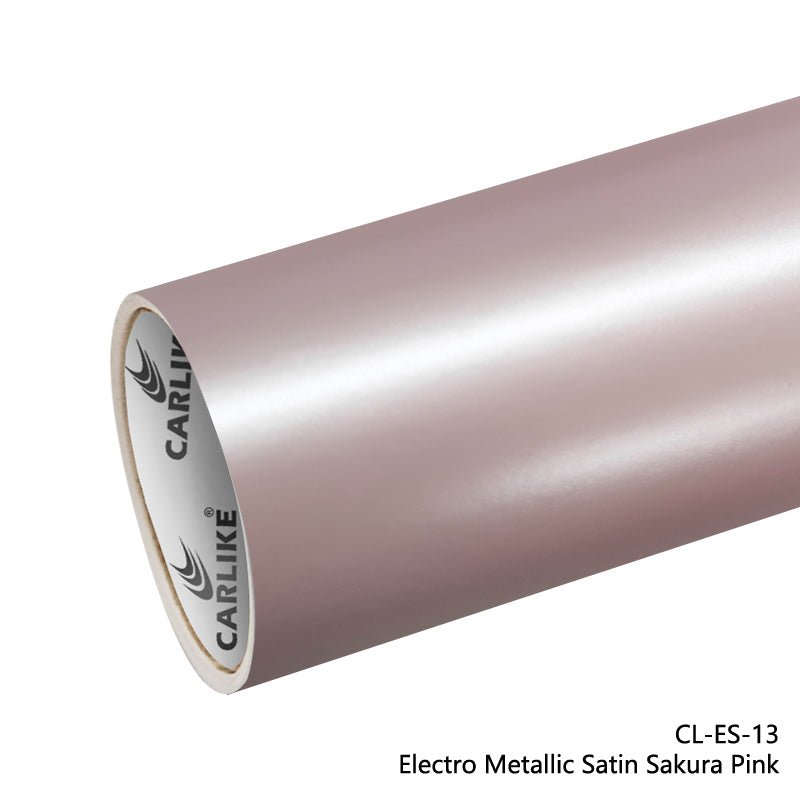 CARLIKE CL-ES-13 Electro Metallic Satin Sakura Pink Vinyl - CARLIKE WRAP