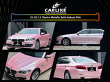 CARLIKE CL-ES-13 Electro Metallic Satin Sakura Pink Vinyl - CARLIKE WRAP