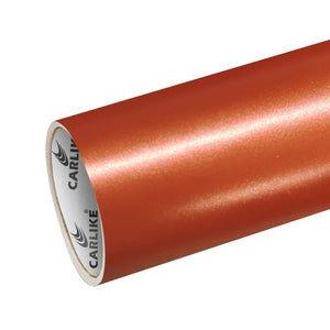 CARLIKE CL-ES-16 Electro Metallic Satin Orange Vinyl - CARLIKE WRAP