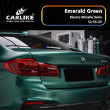 CARLIKE CL-ES-23 Electro Metallic Satin Emerald Green Vinyl - CARLIKE WRAP
