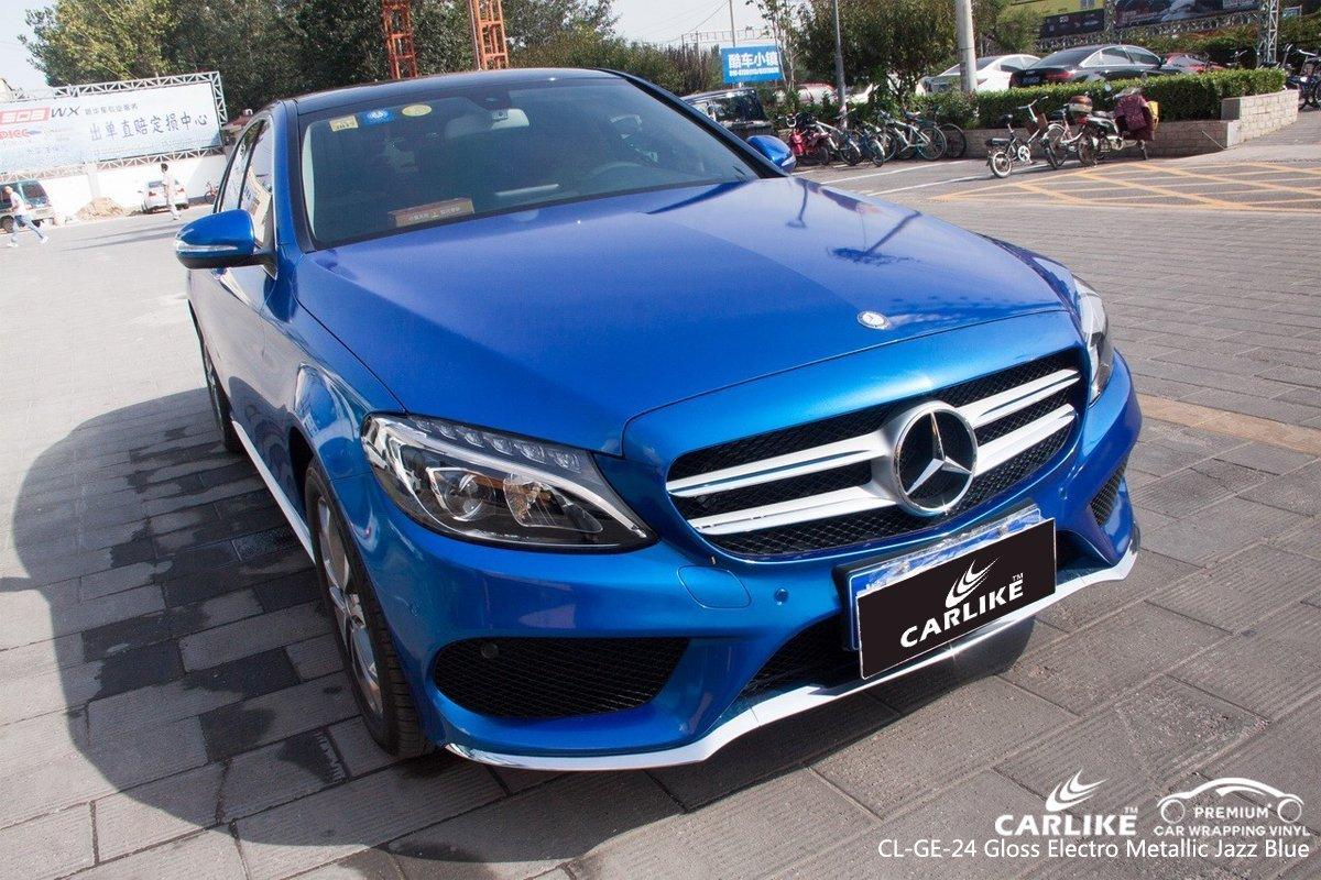 CARLIKE CL-GE-24 Gloss Electro Metallic Jazz Blue Vinyl - CARLIKE WRAP