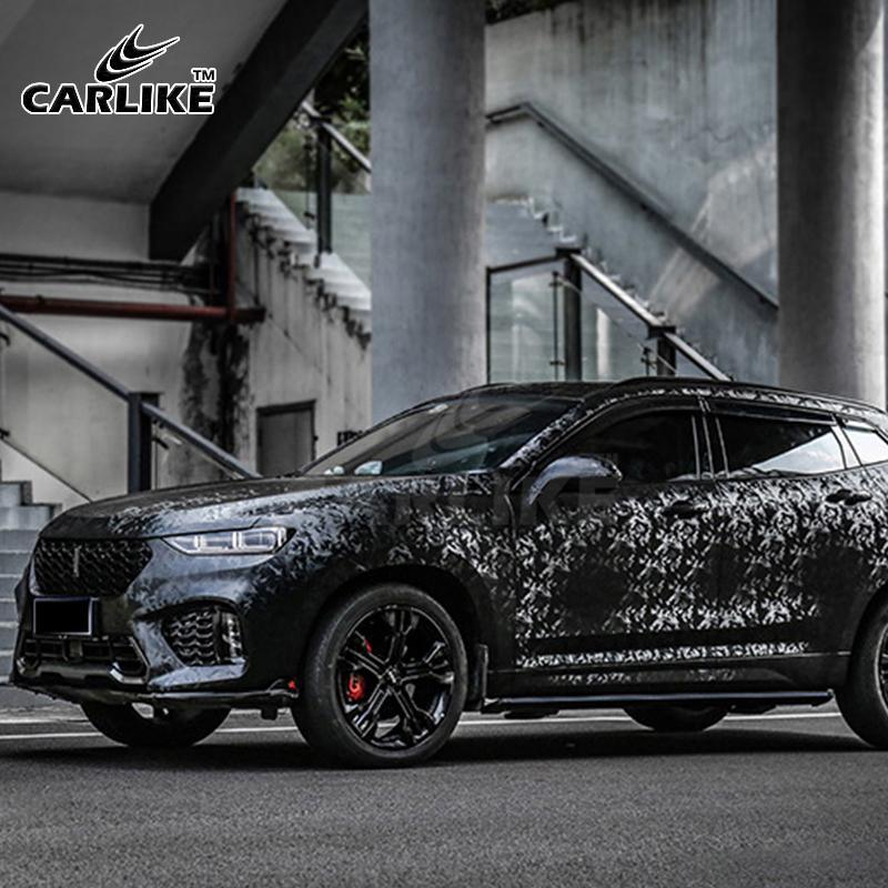 CARLIKE CL-GH-02 3D Ghost Black Vinyl - CARLIKE WRAP