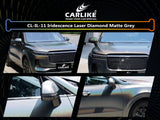 CARLIKE CL-IL-11 Iridescence Laser Diamond Matte Grey Vinyl - CARLIKE WRAP