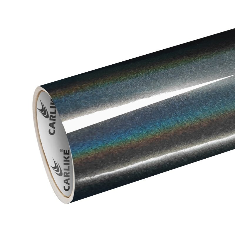 CARLIKE CL-IL-13 Iridescence Laser Rainbow Grey Vinyl - CARLIKE WRAP