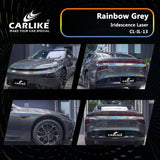 CARLIKE CL-IL-13 Iridescence Laser Rainbow Grey Vinyl - CARLIKE WRAP