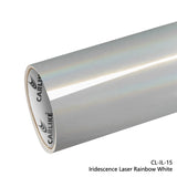 CARLIKE CL-IL-15 Iridescence Laser Rainbow White Vinyl - CARLIKE WRAP