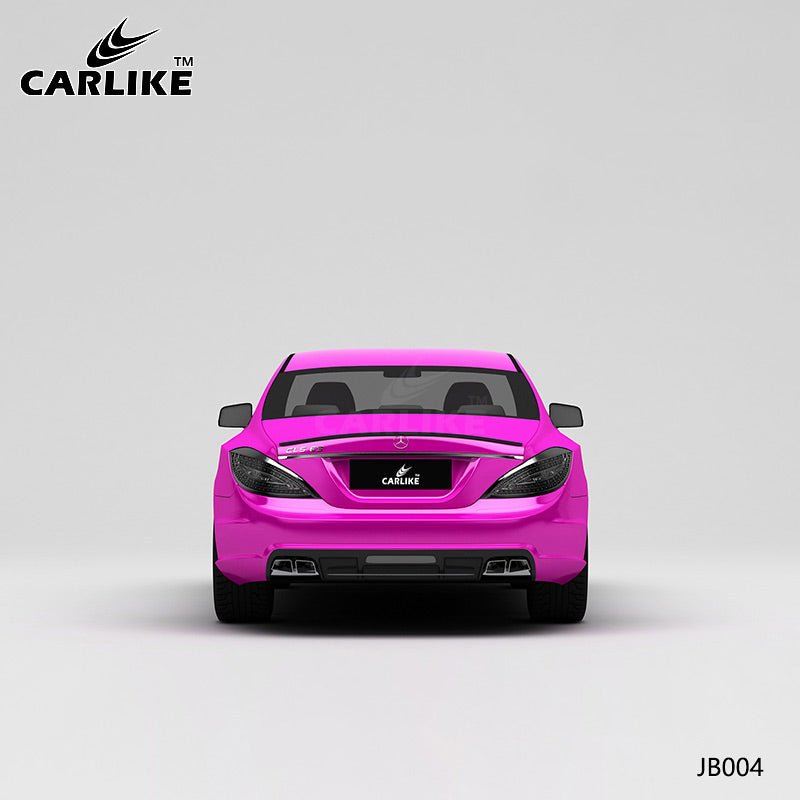 CARLIKE CL-JB004 White To Rose Red High-precision Printing Customized Car Vinyl Wrap - CARLIKE WRAP