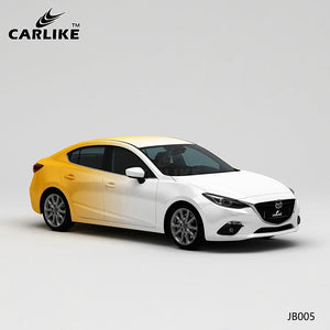 CARLIKE CL-JB005 White To Orange High-precision Printing Customized Car Vinyl Wrap