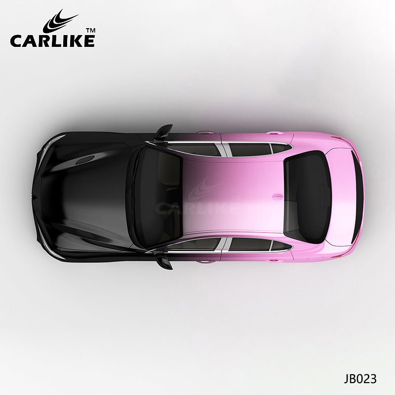 Black to pink high-precision printing customized car wrap 