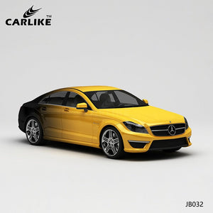 CARLIKE CL-JB032 envoltura de vinilo para automóvil personalizada con impresión de alta precisión de color amarillo a negro