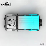 CARLIKE CL-JB036 Grey To Blue High-precision Printing Customized Car Vinyl Wrap - CARLIKE WRAP